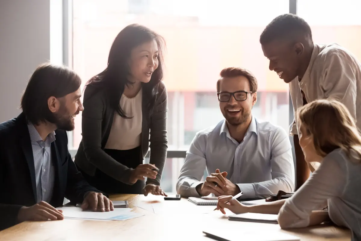 groupe de travail dans une entreprise