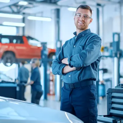 employé de garage